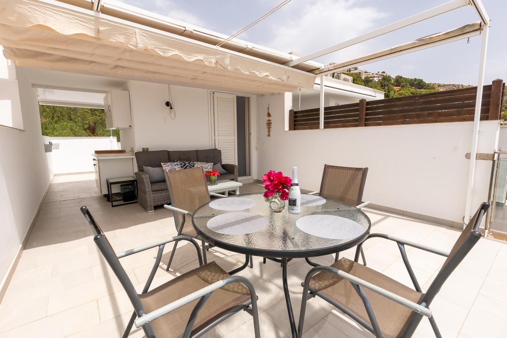 Вилла Javea Port Townhouse With Amazing Sea Views & Communal Pool Экстерьер фото